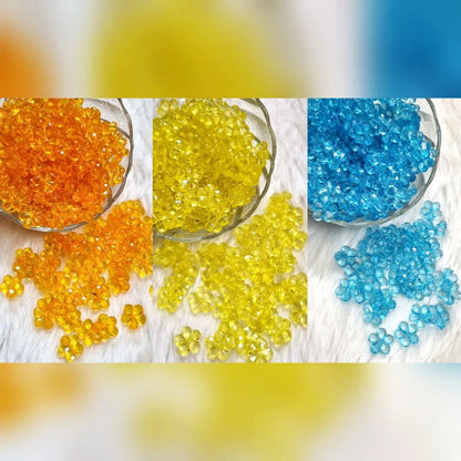 Acrylic Flower Beads