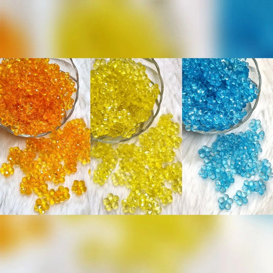 Acrylic Flower Beads