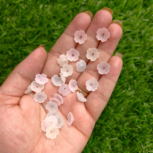 Frost Pastel Flower Caps
