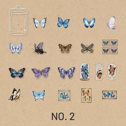 Shape of Nature Retro Plants PET Sticker Pack